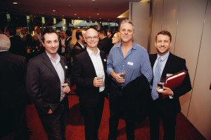 Todd Duthie- Lecornu, Sean O'Brien - dmg Radio, Cameron Scott -Scott Advertising, Shaun Lecornu,-Slam Strategy